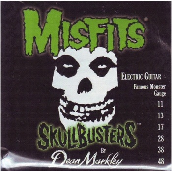 8802 Misfits Skullbusters Electric 6 струн LT 11-48 (11-13-17-28-38-48) / DEAN MARKLEY