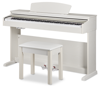 Becker BDP-82W, цифровое пианино, цвет белый, клавиатура 88 клавиш с молоточками, банкетка+наушники 