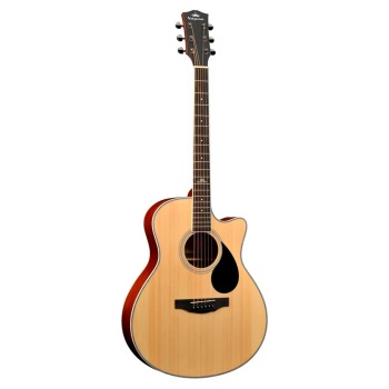 KEPMA A1C Natural акустическая гитара, цвет натуральный глянцевый, форма - гранд-аудиториум